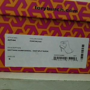 Tory Burch Brittania 100mm Sandal